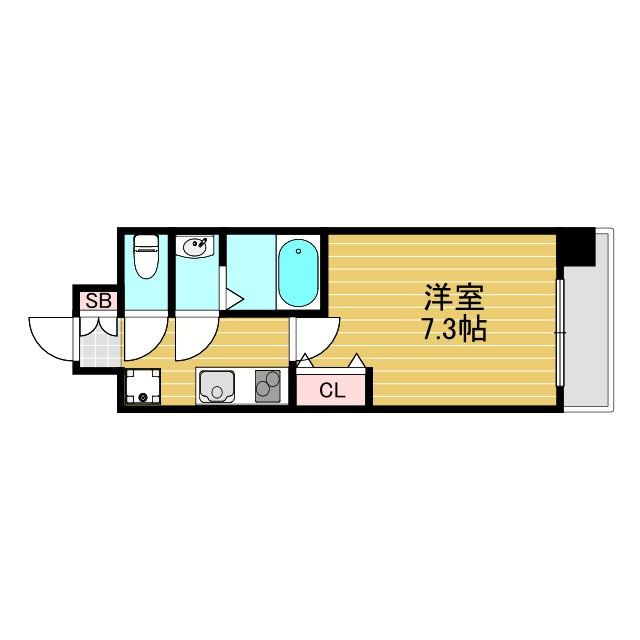 LIVIAZ SHIN-OSAKA Cielの間取り