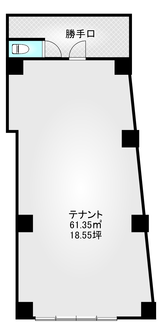 千種区日進通4丁目テナント | 名古屋市の賃貸ならMy賃貸の間取り