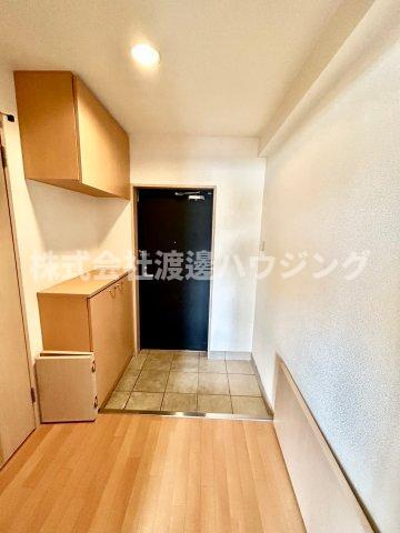 カルム緑地公園3の玄関