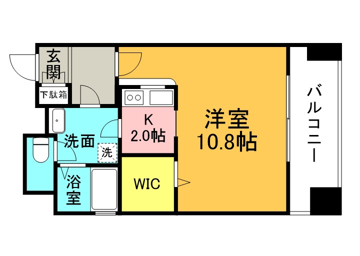 カルム緑地公園3の間取り