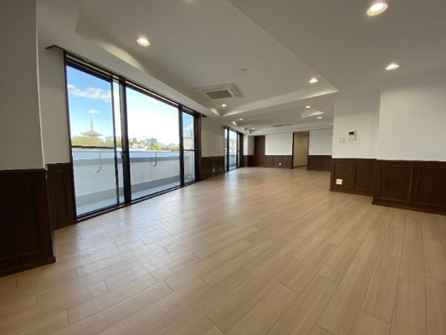 台東区浅草１丁目の賃貸マンションの居間・リビング