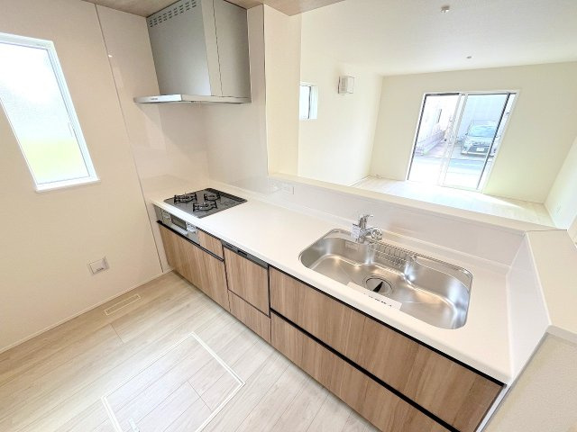 あきる野市牛沼全2棟　新築分譲のキッチン