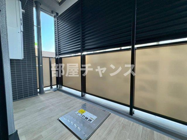 エステムコート名古屋新栄Ⅵ アートテラスのバルコニー