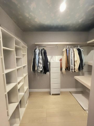 中古戸建・築浅　太田市台之郷町　大和ハウス工業施工の収納|大容量収納のウォークインクローゼットは2か所ついております！