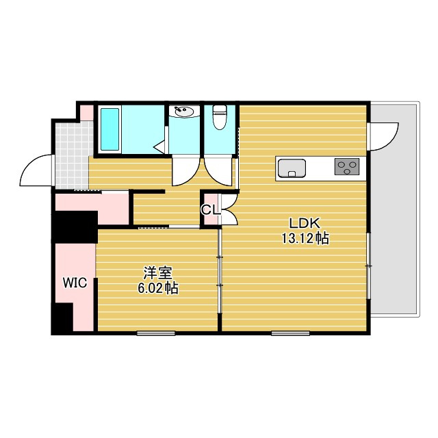 エメルミナ豊中岡町の間取り