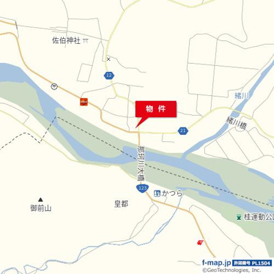 【地図】 | 常陸大宮野口テナント