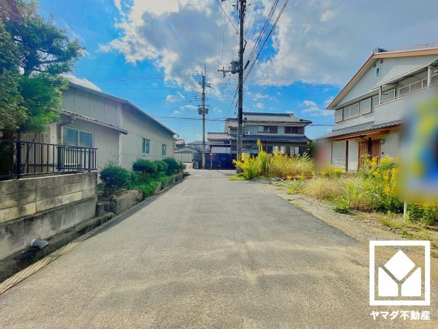 久御山町市田和気の前面道路含む現地写真