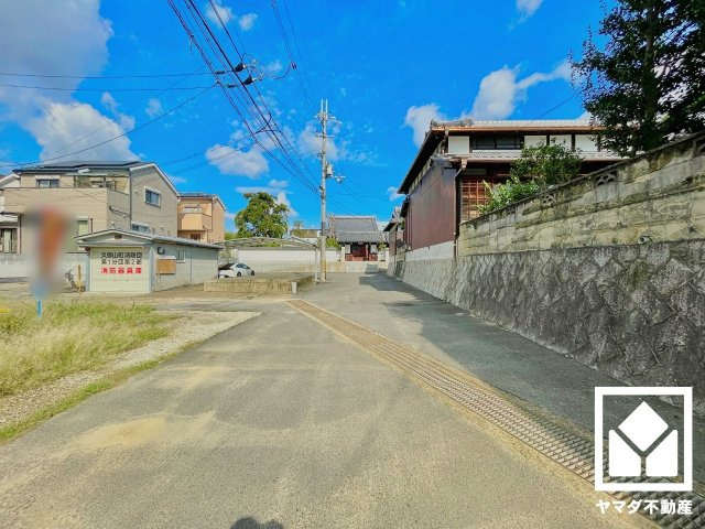 久御山町市田和気の前面道路含む現地写真