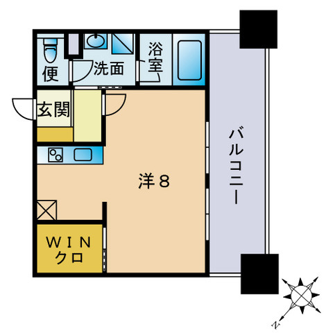 ビエラコート博多駅前の間取り