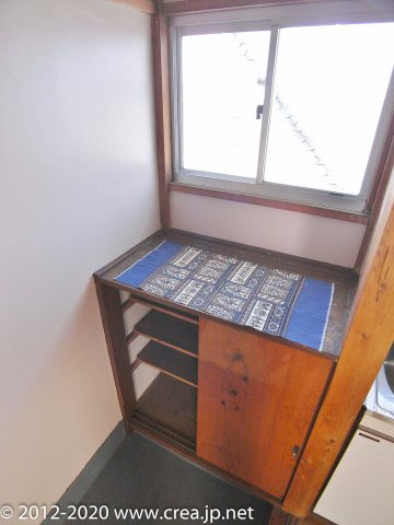 金子コーポの収納