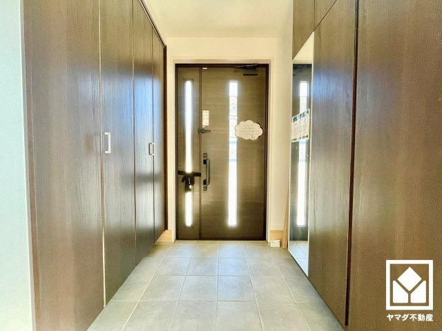 大津市坂本２丁目　9号地の玄関