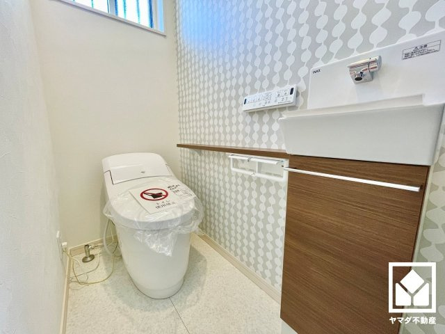 大津市坂本２丁目　9号地のトイレ