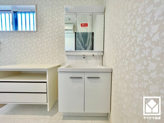 大津市坂本２丁目　9号地の独立洗面台