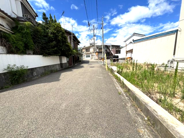 住吉2丁目売土地の前面道路含む現地写真|前面道路含む現地写真です