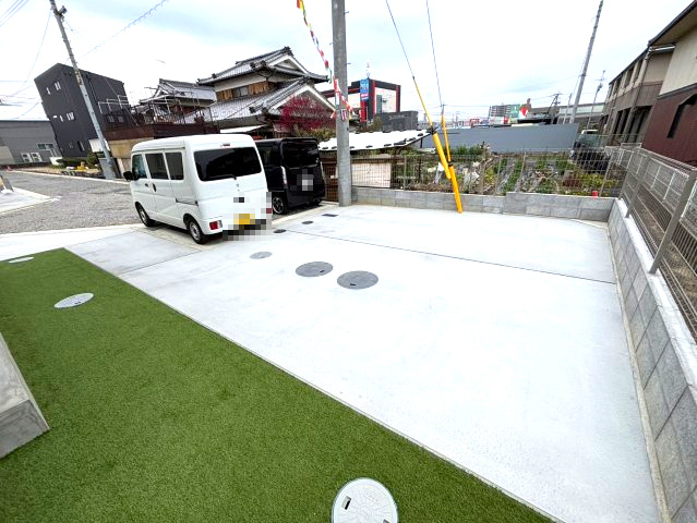 ハートフルタウン東長戸2期-A号棟　新築分譲戸建(全5棟)　の外観|落ち着いた雰囲気の外観です