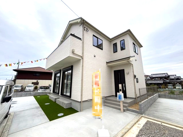 ハートフルタウン東長戸2期-A号棟　新築分譲戸建(全5棟)　の前面道路含む現地写真|前面道路含む現地写真です