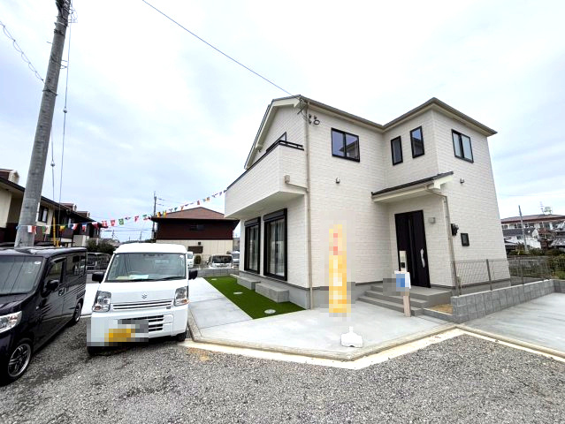 ハートフルタウン東長戸2期-A号棟　新築分譲戸建(全5棟)　の前面道路含む現地写真|前面道路含む現地写真です