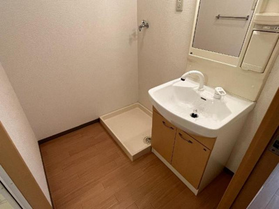 【洗面所】 | ルナ・エスペランサⅠ | 洗髪洗面化粧台