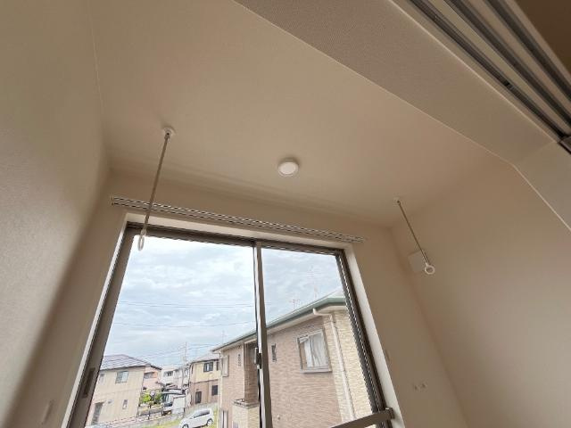 フィールドアップ横井の設備|室内物干し（イメージ）