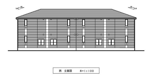 フィールドアップ横井の外観|完成予想図