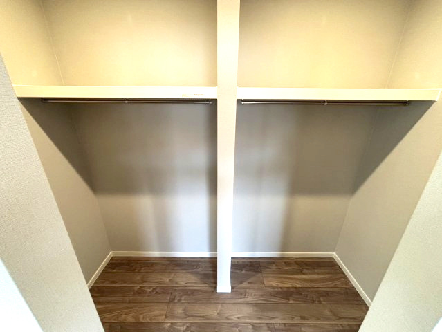 アースタウン松前中央　新築中古戸建　17号棟(残り4区画)の収納|大きなスペースがあり、収納には困りません