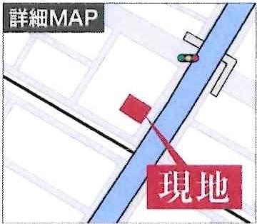 知立市牛田町1丁目　全3棟・3号棟のその他|現地案内図です。