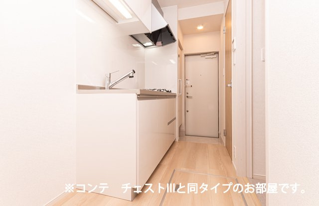 ヒカルサ北坂戸のキッチン|使いやすいキッチンです