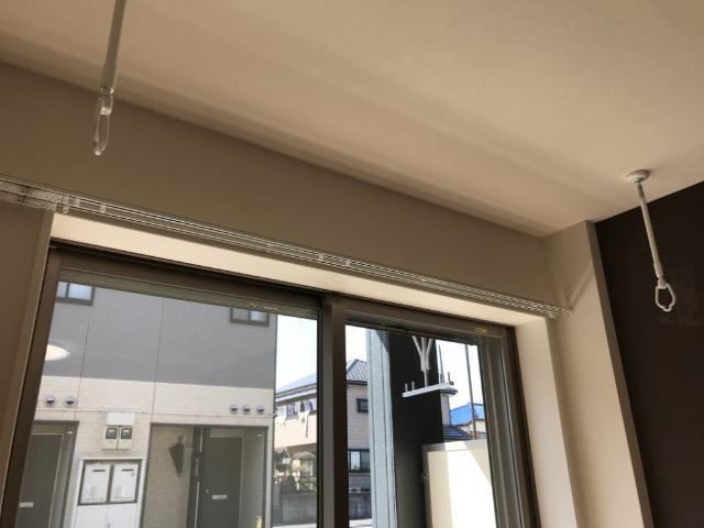 サンライズＤの設備|室内物干し掛け