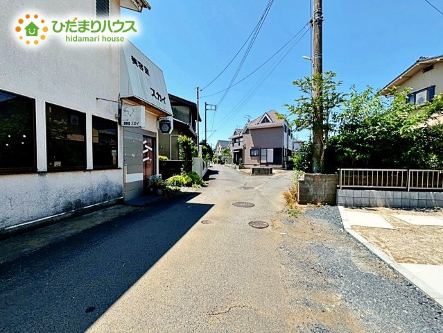 【前面道路含む現地写真】 | 水戸市見川21期　新築戸建　3号棟 | 前面道路南東4.5m