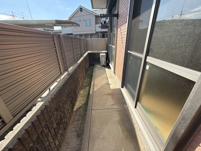 クラヴィエ南町ノ坪Ｄのバルコニー