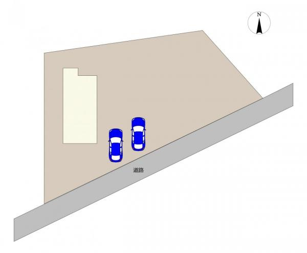 【区画図】 | 吉岡町小倉　中古住宅