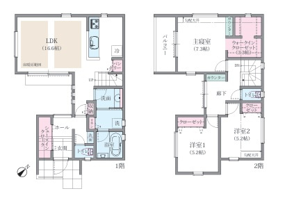 桜台2丁目・売地の参考プラン