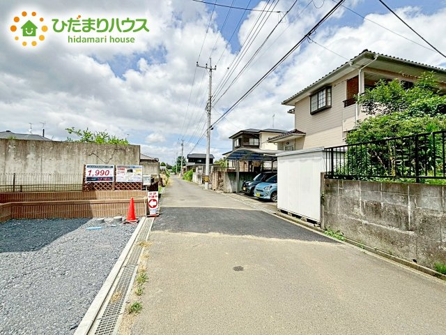 【前面道路含む現地写真】 | 第1石岡市山崎　新築戸建　2号棟 | 閑静な住宅地で叶える静かな暮らし(^^)/