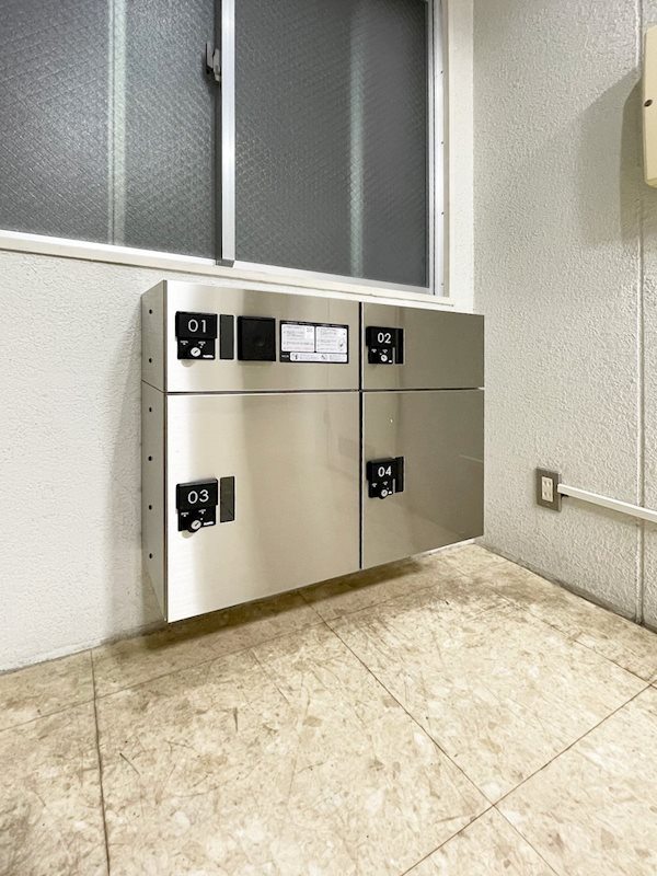 山手ユージハウスのその他共用部分|宅配ボックスです