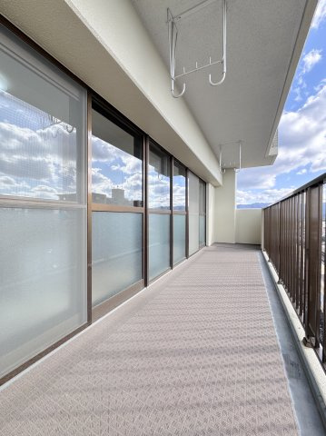 オリエントハイツJR千鳥駅前のバルコニー