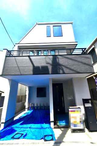 渋谷区本町5丁目・新築戸建の外観