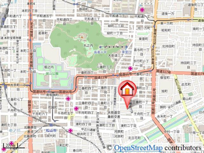 【地図】 | KマンションNo.6