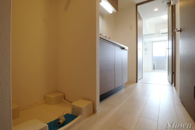 【設備】 | メイクス城西レジデンス | 洗濯機置き場です