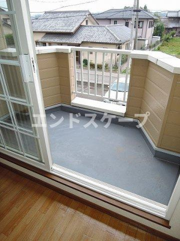 プリムローズのバルコニー|高崎、前橋のお部屋探しはエンドスケープまで！お客様の理想お聞かせ下さい♪