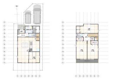 【参考プラン】 | 駅徒歩６分！！売主直売♪建築条件なし、OHANA TOWN 座間 | OHANATOWN座間　厚木地所
