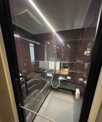 大阪市北区菅栄町の浴室|ミストサウナ付き浴室！ゆったり足を伸ばしておくつろぎいただけます。