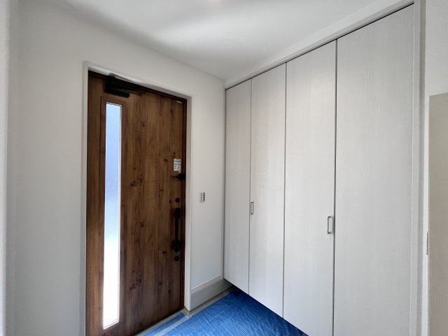 桜井市慈恩寺全2区画2号地の玄関|シンプルで使いやすい玄関です