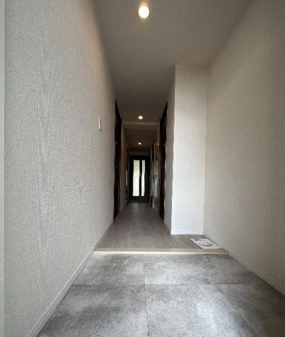 朝倉グリーンマンション　1991年3月築の玄関