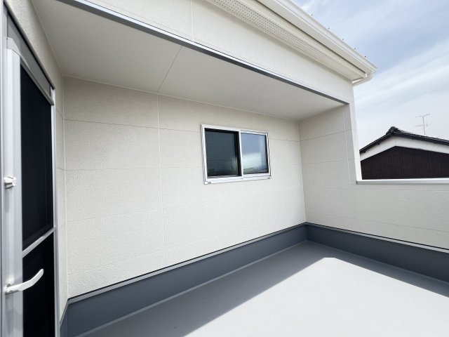 北葛城郡広陵町大字笠4区画のバルコニー|陽当たり良好バルコニー