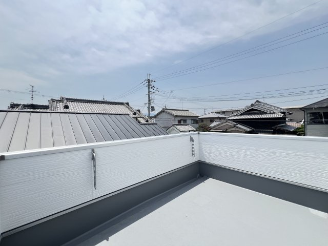 北葛城郡広陵町大字笠4区画のバルコニー|陽当たり良好バルコニー