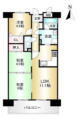 コスモ橿原神宮前　1988年4月築