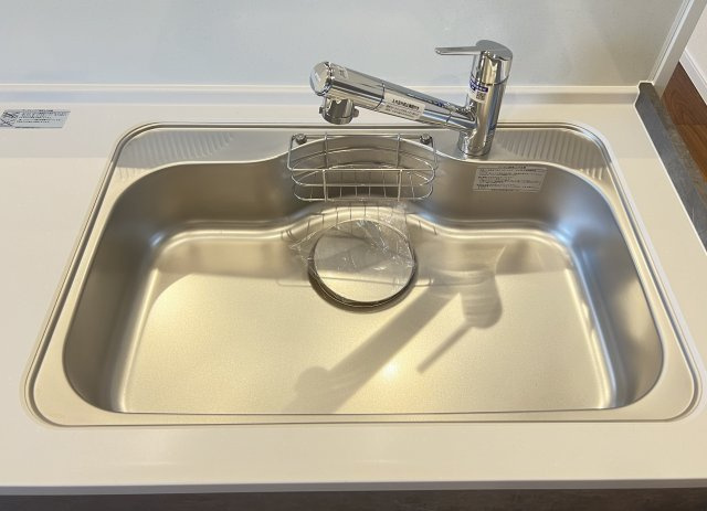 GREEN　STAGE三輪　のキッチン|清潔感たっぷりのステンレスシンク