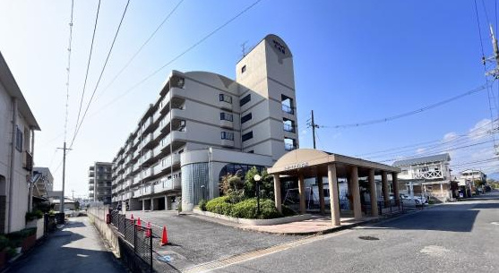 ネオハイツ八木西　1992年2月築の外観|オール電化ﾏﾝｼｮﾝ！３面バルコニー！東南角部屋！