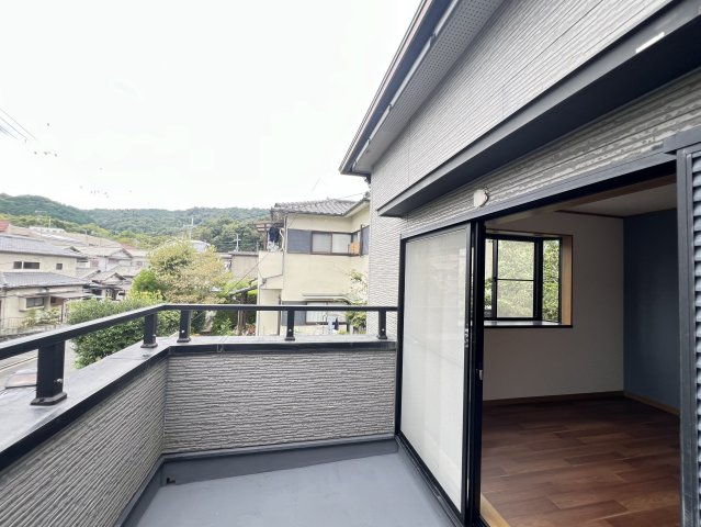 奈良県大和郡山市矢田町のバルコニー|南向きバルコニーです♪