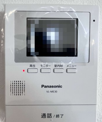 桜井市大字芝４区画のセキュリティ|TVモニター付きインターホンは、事前に来訪者の確認ができ防犯面でも安心です
